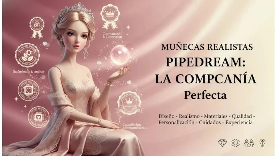 Muñecas Pipedream: tipos, limpieza y cómo elegir